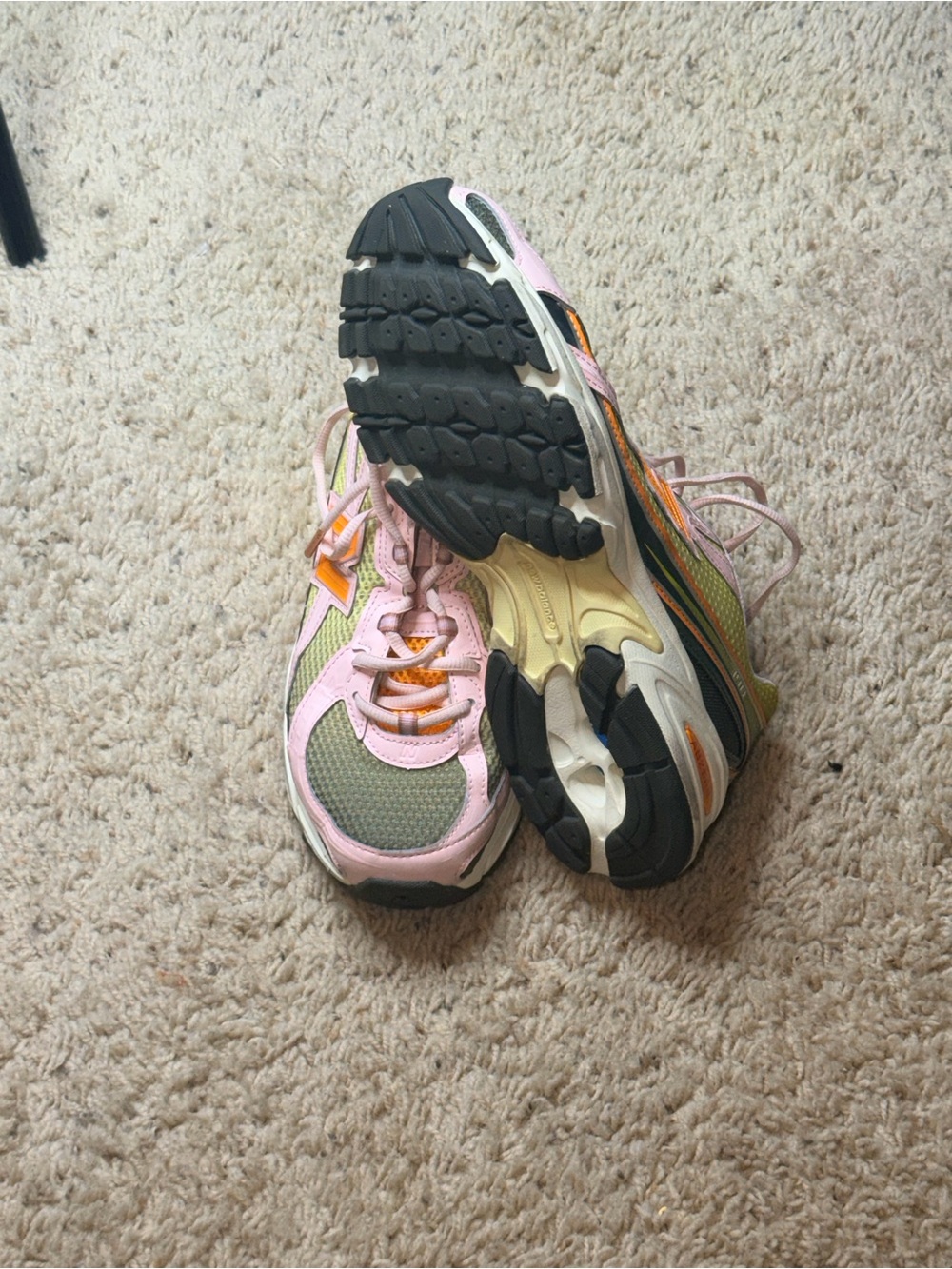 New Balance Pink and Green